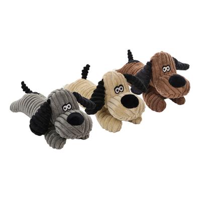 China Sustainable Wholesale Customize Cotton Stuffed Animal Dog Toys Cotton Pet Toys for sale