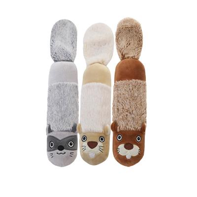 China Viable Hot Selling Pet Toys Squeaky Stuffed Dog Sets Animal Plush Toy for sale