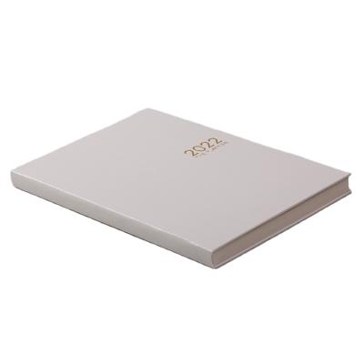 China Hardcover Maker Printing Custom Year Planner Cover A5 Blank Leatherette Sublimation Blanks Planner 2022 for sale