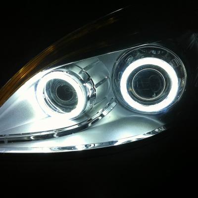 China Super Focus led DRL keen /reversing lights 15w 12v popular slim led light bar led angel eyes for bmwe60 for sale