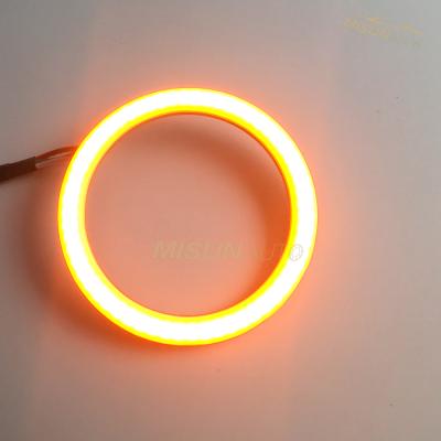 China Universal Fit Led Halo Rings RGB Sequential 140mm 5050 Led Angel Eyes For Peugeot Angel Eye for sale