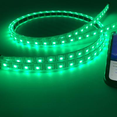 China 10 Meter Smart Colorful Luces Led Light Strip /strip 5 wheel lights RGB IC lights / led strip light for sale