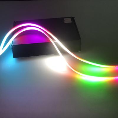 China Misun universal chasing led strips for car led headlight multi color chasing with drl wire with turn signal for sale