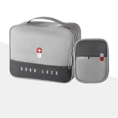 China Japan Style First Aid Kit Travel Outdoor Camping Pill Pocket Emergency Survival Bag Accessories Warm Waterproof Multifunction Portable Item for sale