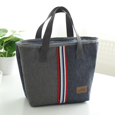 China Portable Women's Oxford Cloth Thermal Food Bag Insulated Lunch Box Insulated Lunch Box Waterproof Cool Keeping Picnic Tote Accessories for sale