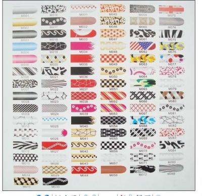 China Zara Easy Nail Patch /Polish Nail Sticker Nail Polish Sticker for sale