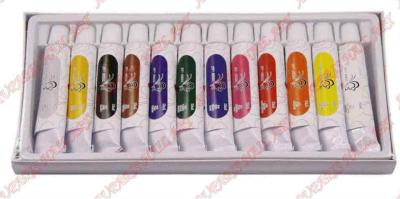 China 2014 Hot Sale Nail Polish 12 Colors Pro Acrylic Paint Nail Art Polish 3D Paint Decor Design Tips Tube Set #892120 for sale