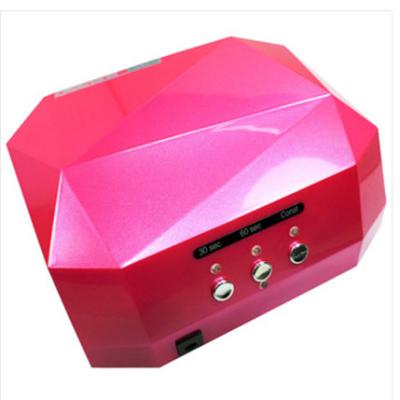 China Metal / Plastic UV Led Double Nail Lamp 36w+ NAIL FAN , 220-110V For Nail Dryer Machine for sale