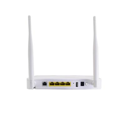 China FTTH FTTB FTTX Most Popular ONT with 4GE+1POTS+1USB+WIFI 2.4G &5G Dual Band ZTE F670L GPON ONU for sale