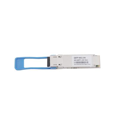 China Single Mode QSFP 40G LR4 10km SFP 1310nm Single Mode Fiber Optic Transceiver Optical Transceiver Module for sale