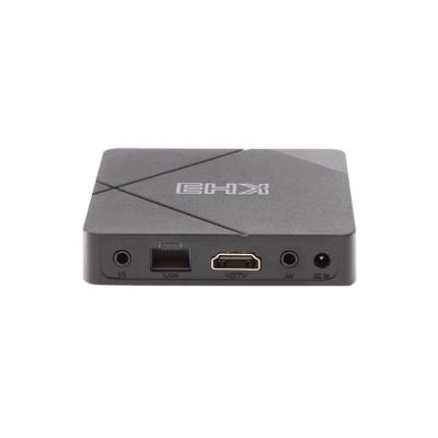 China Best One Android Q Black FTTH FTTX IPTV BOX With 2G SDRAM 16G FLASH Built In 2.4G WiFi Support IEEE 802.11 b/g/n IPTV BOX for sale