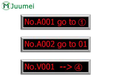 Chine Queue System LED Counter Display 8 Character 150-500 Meters Wireless Distance à vendre