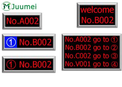 Chine Dot Matrix Token LED Counter Display Bank Queue Number System à vendre