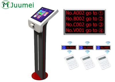 China Personalized Design Ticket Dispenser Machine Interactive Digital Signage Display en venta