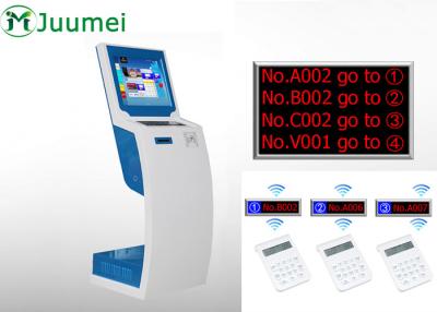 China Smart Queue Management Ticket Dispenser Easy Operation With Voice en venta