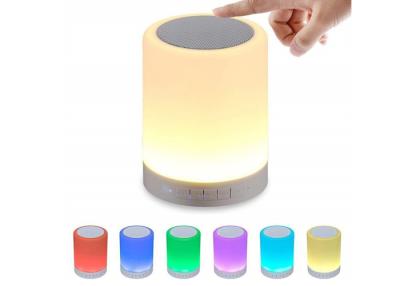 Китай Color Changing Mini Wireless Bluetooth Speaker , Touch Control Night Light Bluetooth Speaker продается