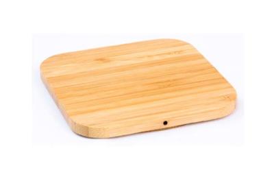 Китай Bamboo Wooden QI Wireless Charger Shape / Logo Customized For Smart Phone продается