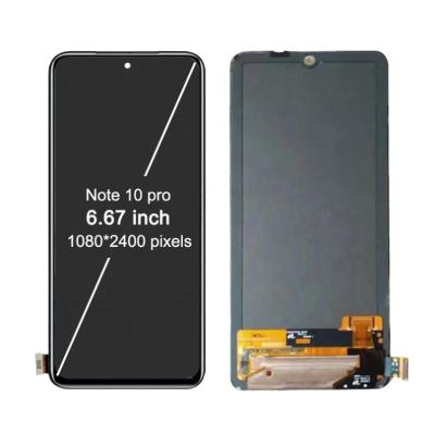 China Phone repair touch screen for original xiaomi pro redmi note 10 lcd ekran tela 6.67 display for note 10 lcd replacement pantallas redmi for sale