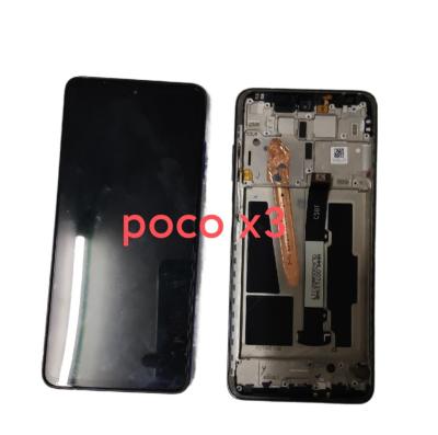 China For other models for Redmi note9 poco x3 pro original teardown screen assembly lcd display with frame 99 NEW for sale