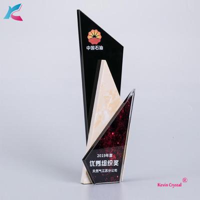 China China New Design Hot Sale Crystal Colorful Trophy For Business Gifts for sale