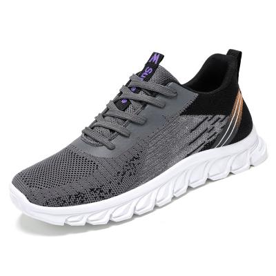 China Sports Active Wholesale Men's Sneakers Lace-up Running Shoes Breathable Casual Shoes  For Men for sale