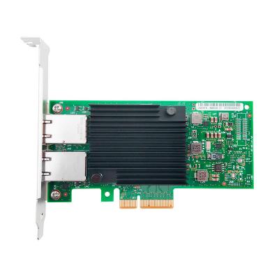 China OEM Server 10Gbase-T X550-T2 Converged Network Adapter New Intel Dual NIC RJ45 for sale