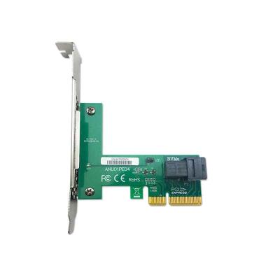 China Server ANU01PE04 U.2 to pcie x4 adapter card nvme u.2 8643-8639 nvme hard disk adapter card for sale