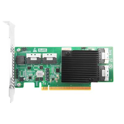 China Ports SlimSAS*4 4Gbs Support X16 NVME SSD / ANSL4PE16 PMC8533 Server Chip 4 Driver PCIe 3.0 for sale