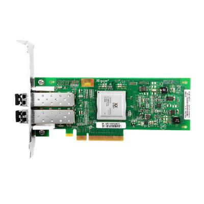 China Server Qlogic QLE2562-CK-SR PCIe-to-8Gbps Dual Port Fiber Channel Adapter HBA Card Fiber Optic Equipment for sale