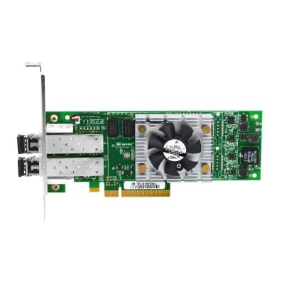 China Server Qlogic QLE2672-CK 16Gb/s PCI-E X8 Dual Port Fiber Channel Card HBA for sale