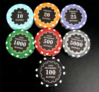 China 11.5g PS Stickers Poker Chip /Casino Poker Chips for sale