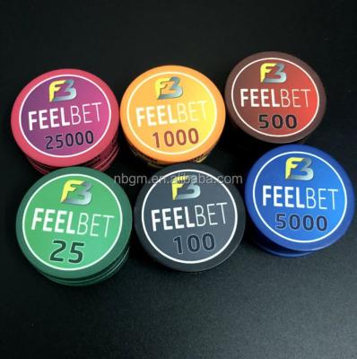 China Hot Sale 10g Ceramic Poker Chips / Custom Ceramic Chip for sale