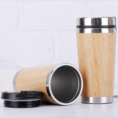 China Eco - Friendly Bamboo Tumbler Travel Coffee Mug With Custom Logo for sale