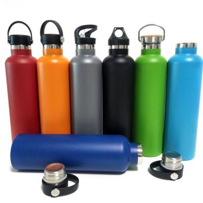 China PORTABLE American Style Sports Water Bottle 12oz 22oz 32oz Wide Mouth Hiking Camping Insulated Bottles for sale