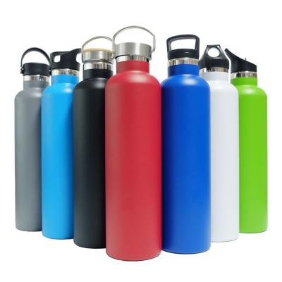 China Custom Insulated 22oz Sport Water Bottle Stainless Steel Vacuum Flasks PORTABLE Custom Outdoor Rising Camping Bottles for sale