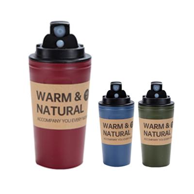 China 15oz 420ml Disposable Personality Water Tumbler Office School Tea Plastic Drink Cups Sport Outdoor Coffee Mugs for sale