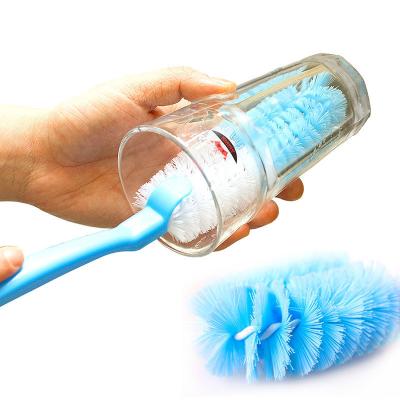 China Viable Tumbler Cup Cleaner Kitchen Brush Clean Baby Bottle Brush With Long Handle for sale