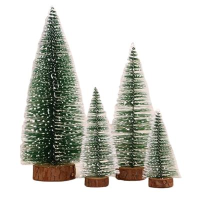 China 2021 Simple Home Desktop Christmas Tree Showcase Festival Mini Christmas Tree Decoration for sale