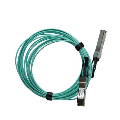 China Switch ALQSFP-40G-5 (AOC) - 40G / 40G QSFP+ 40G QSFP+ Gbps Active Optical Fiber Cable QSFP 40G QSFP+ AOC To 40 Plus Transceiver Module Cable 5M for sale