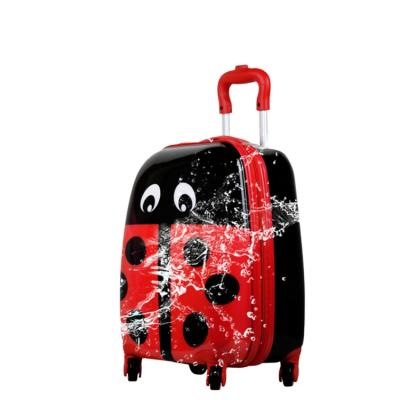 China Waterproof& dirt proof. The Dinosaur Army Green 4 Wheels Luggage Child Travel Folding Suitcase for sale