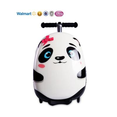 China Multifunctional Cartoon Customized Kick Scooter Luggage Bag For Kid for sale