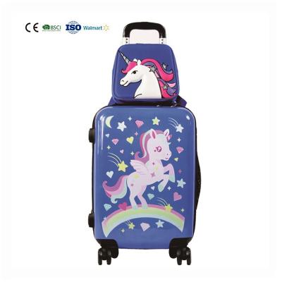 China 20inch Daily Life Kids Trolley Case Set and Backpacks Suitcase Travel Luggage Set for sale