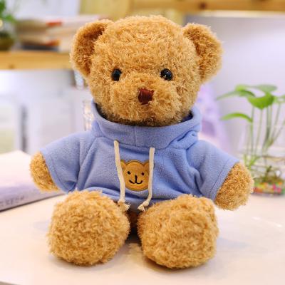 China Teddy Bear Hoody Teddy Bear Plush Toys Exquisite and Safe Fine Quality PP Cotton Style Cute Plush Toys for sale