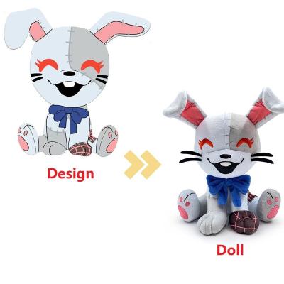 China Custom Bunny Long Ear Plushie Stuffed Plush Toys Stuffed Animals Rabbit Design Soft Super Soft Custom Funny Stuffed Cloth for sale