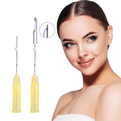 China Eye wrinkle removal BodyJoy PDO material eye lifting wire 30g 25mm mono pdo wires tooth for sale