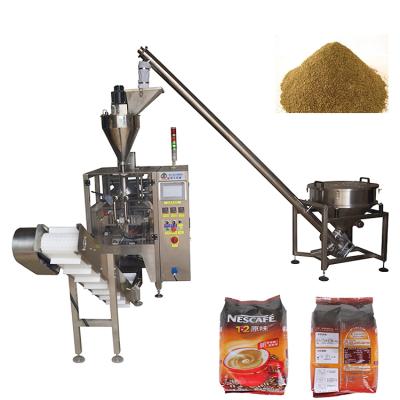 China 304 Automated Food Stainless Steel Auger Filler Curry Packaging Machine Coffee Powder Packing Machine for sale