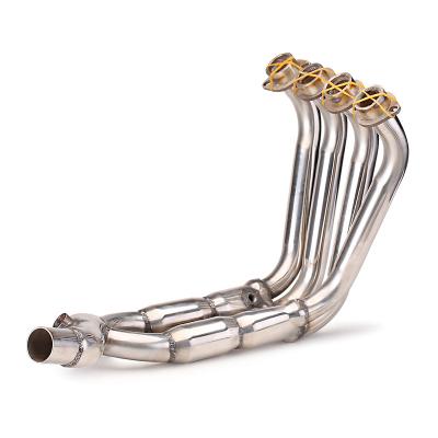 China stainless steel motorcycle exhaust system for yamaha YZF-R6 2017-2020 YZF-R6 for sale