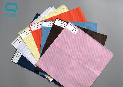 China Esd Polyester Fabric Plain Various Color Anti Static Fabric Dust Proof for sale