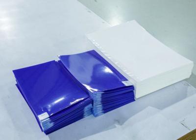 China Cleanroom Anti Slip Floor Mat Blue Sticky Mats Material Polyethylene for sale