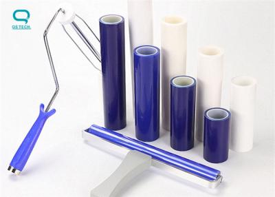 China Washable Anti Static Sticky Lint Roller Effective For Removing Surface Dirt Sticky Roller for sale